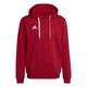 adidas Men's Entrada 22 Hooded Sweat, team power red 2, L