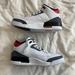 Nike Shoes | New Nike Air Jordan 3 Retro Denim Se Fire Red (Cz6431-100) 2020 Men's Size 11.5 | Color: White | Size: 11.5