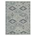 Shahbanu Rugs Silver Gray Thick and Plush Soft Wool Hand Knotted Anatolian Design Supple Collection Oriental Rug (8'10" x 12')