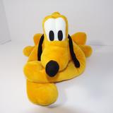 Disney Toys | 20" Pluto Plush Dog Disney Park Walt Disney World Authentic Like New Condition. | Color: Green/Yellow | Size: 20 In Pluto