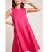 Anthropologie Dresses | Anthropologie Maeve Small S Petite Melbourne Linen Swing Tank Dress Hot Pink | Color: Pink | Size: S