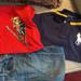 Polo By Ralph Lauren Shirts & Tops | Kids Ralph Lauren/Children’s Place Outfit | Color: Blue/Red | Size: 7b