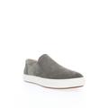 Men's Propet Kip Men'S Suede Slip On Sneakers by Propet in Green (Size 8 M)