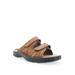 Men's Propet Vero Men'S Slide Sandals by Propet in Tan (Size 10 M)