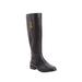 Women's The Azalia Wide Calf Boot by Comfortview in Black (Size 9 M)