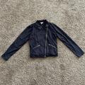 Disney Jackets & Coats | D-Signed Special Edition Disney Body Faux Leather Kid’s Soft Black Jacket | Color: Black | Size: L (14/16)