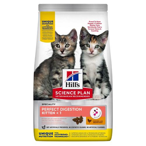 2x 1,5kg Hill's Science Plan Kitten Perfect Digestion Katzenfutter trocken