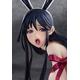 CEYONE Anime Figure Lilly&Maria 1/4 Bunny Ver. Complete Figure Removable Clothes Ecchi Figure Figure Collection Statue Toys Doll Decor 22cm/8.6inch, Hard Chest Maria