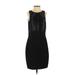 H&M Casual Dress - Sheath: Black Dresses - Women's Size 4