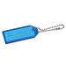 Hillman Fasteners ID Key Tag in Blue | 5 H x 2 W x 7 D in | Wayfair 701463