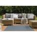 Gray/White 72 x 48 x 0.08 in Area Rug - Dakota Fields Ahlyvia MAYLAY BABYDOLL BLUE Outdoor Rug By Tiffany Wong Polyester | Wayfair