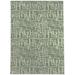 White 36 x 24 x 0.08 in Area Rug - Orren Ellis SPIRALING LINES GREEN Outdoor Rug By Becky Bailey Polyester | 36 H x 24 W x 0.08 D in | Wayfair
