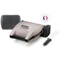 Gaufrier 1200w champagne Lagrange 019133 - gris