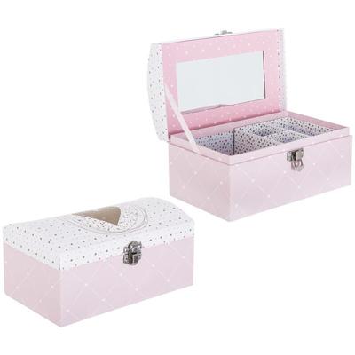 Atmosphera - Kinderdose Demoiselle - Karton - 20x12 cm Rosa