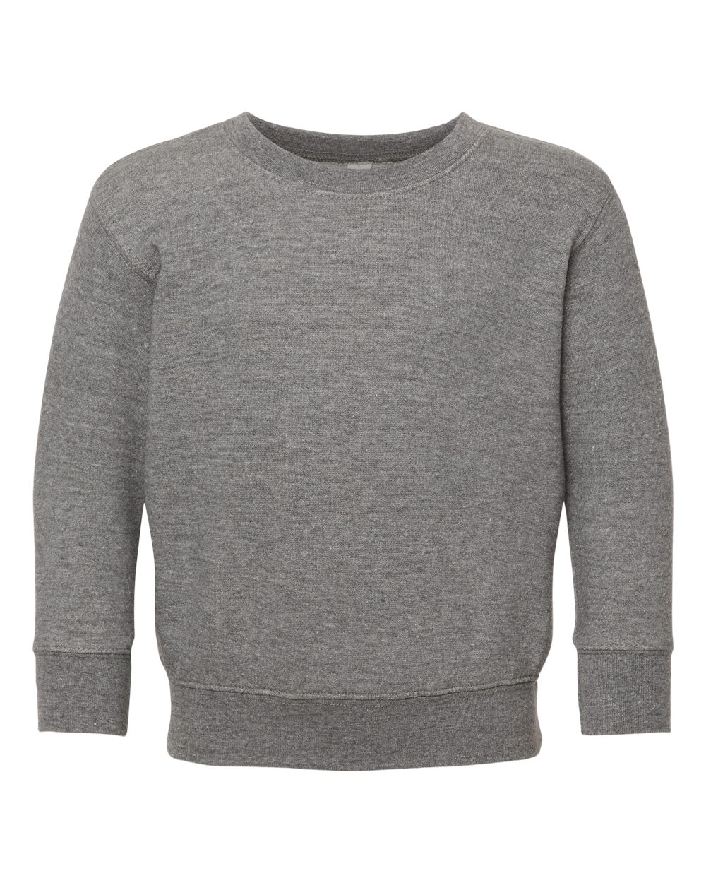 Rabbit Skins 3317 Toddler Crew Fleece Sweatshirt in Granite Heather size 5/6 LA3317
