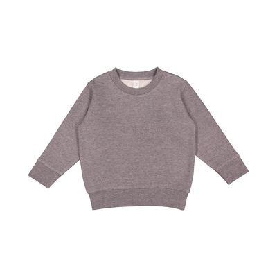 Rabbit Skins 3317 Toddler Fleece Sweatshirt in Granite Heather size 4 LA3317