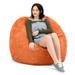 Jaxx 4 Foot Saxx Large Bean Bag Chair and Lounger for Teens and Adults - Microsuede