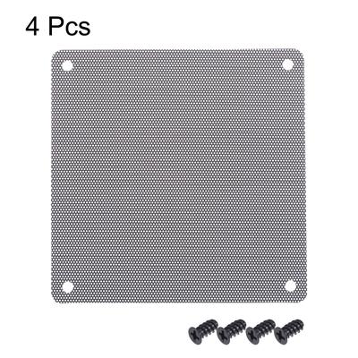 Flexible PC Dust Fan Screen w Screws for Cooling Dustproof Case Cover