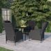 vidaXL Patio Dining Set Outdoor Dining Set Table and Chair Set for Garden