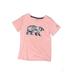 Little Blue House Heritage Short Sleeve T-Shirt: Pink Graphic Tops - Kids Girl's Size Large