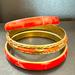 Anthropologie Jewelry | Coral Bangles | Color: Red | Size: Os