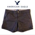 American Eagle Outfitters Shorts | Ae American Eagle Outfitters Midi Shorts 8 | Color: Black/Purple | Size: 8