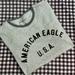 American Eagle Outfitters Shirts | 3/15 Men's American Eagle Outfitters Tee-Shirt | Color: Black/Gray | Size: L