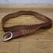 American Eagle Outfitters Accessories | American Eagle Women's Size Small Woven Leather Belt | Color: Brown | Size: Os