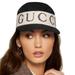 Gucci Accessories | Black Logo Print Headband Baseball Cap Small Size Hat | Color: Black | Size: Os