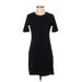 Old Navy Casual Dress - Sheath: Black Print Dresses - Women's Size X-Small