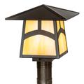 Meyda Lighting Stillwater 11 Inch Tall Outdoor Post Lamp - 45238