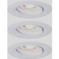 Paulmann - 94293 ebl Nova mini Coin Lampada led da incasso Kit da 3 4 w Bianco