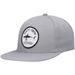 Youth Salty Crew Gray Bruce Snapback Hat