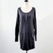 Athleta Tops | Athleta Azalia Knit Tunic Sz S | Color: Black/Gray | Size: S