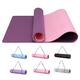 Good Nite Gymnastikmatte Yogamatte Fitnessmatte Rutschfest Trainingsmatte Sport Turn Matten Pilates Matte Bodenturnmatte Mit Tragegurt 183 x 61 x 0.6 cm (Lila/Rosa)