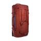 Tatonka Trolley Duffle Roller 140 L - Faltbare Reisetasche mit Rollen und Rucksackfunktion - In eigener Deckeltasche verstaubar - 140 Liter Volumen (tango red)