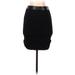 Ann Taylor LOFT Casual Bodycon Skirt Mini: Black Print Bottoms - Women's Size 00