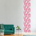 Sweetums Wall Decals Brush Tree Wall Decal Vinyl in Red/Pink | 108 H x 22 W in | Wayfair 3887-HOT