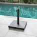 Arlmont & Co. Kamilo Steel Free Standing Umbrella Base Steel in Black | 19 H x 18 W x 18 D in | Wayfair 0436D4A7690B47209989A5D646C68986