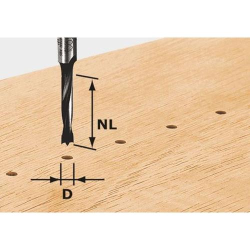 Festool - Dübelbohrer hw S8 D8/30 z – 491068