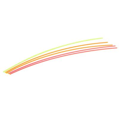 Fiber Optic Rods PMMA 2mmx20cm Red, Green, Orange 1 Set Pack of 5 - Fluorescence Red