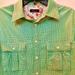 Zara Shirts | Men’s Green Zara Shirt | Color: Green/White | Size: Xl