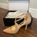 Nine West Shoes | Brand New, Never Worn, Nine West Nude Color Shoes, Size 9, 4” Heel Height | Color: Tan | Size: 9