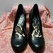 Jessica Simpson Shoes | Jessica Simpson Women's Shoes Size 9.5m Black Leather High Heel Stiletto Pumps | Color: Black | Size: 9.5