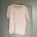 Nike Tops | 3 For $18 Nike Yoga Dri-Fit Tee Shirt In Pink Size Large | Color: Pink | Size: L