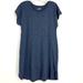 Columbia Dresses | Columbia Blue Tee Shirt Dress Short Sleeve Size Small Petite | Color: Blue | Size: Sp