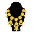 J. Crew Jewelry | J. Crew Bubble Yellow Necklace | Color: Silver/Yellow | Size: Os