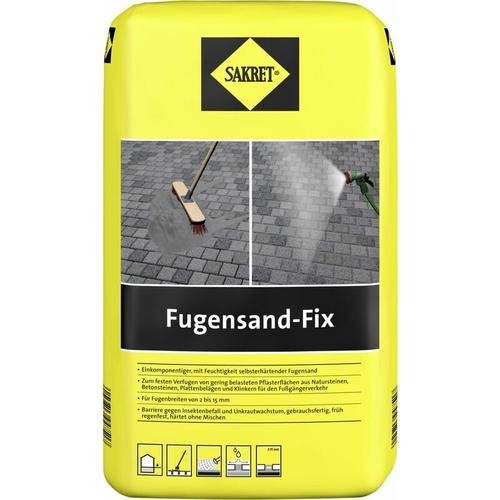 Fugensand fix grau 15 kg 4005813664759 Fugensand Fugensand Fix Fugensand Fix Fix - Sakret