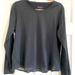 Athleta Tops | Athleta Black Workout Top Size Large | Color: Black | Size: L