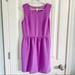 J. Crew Dresses | J. Crew Sleeveless Dress | Color: Purple | Size: 4